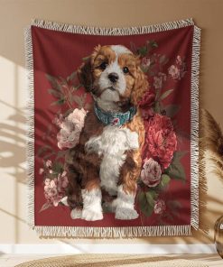 Alternative view of Couverture Tissée Design Arrière-plan pour T-shirt