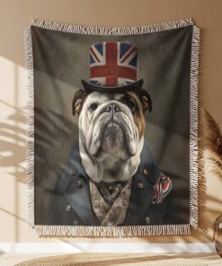 Alternative view of Couverture Tissée Artisanat Fenland Bulldog Anglais