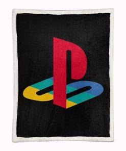 Alternative view of Plaid Playstation Control 09 Couverture Plaid Polaire Plaid Canapé