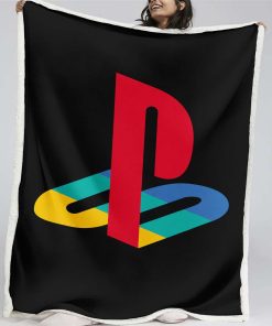 Plaid Playstation Control 09 Couverture Plaid Polaire Plaid Canapé