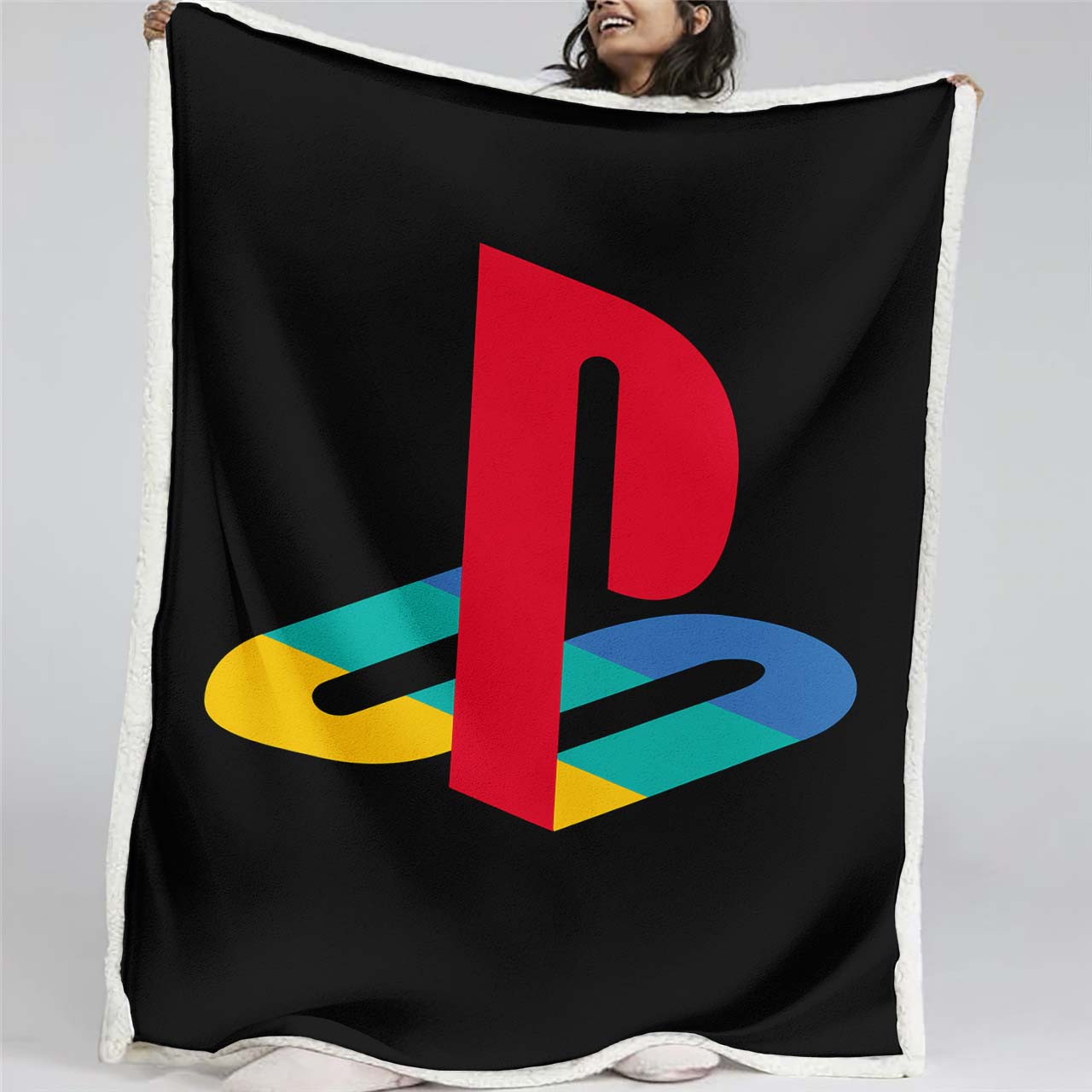 Plaid Playstation Control 09 Couverture Plaid Polaire Plaid Canapé