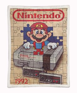 Alternative view of Plaid Super Mario Characters 08 Couverture Plaid Polaire Plaid Canapé