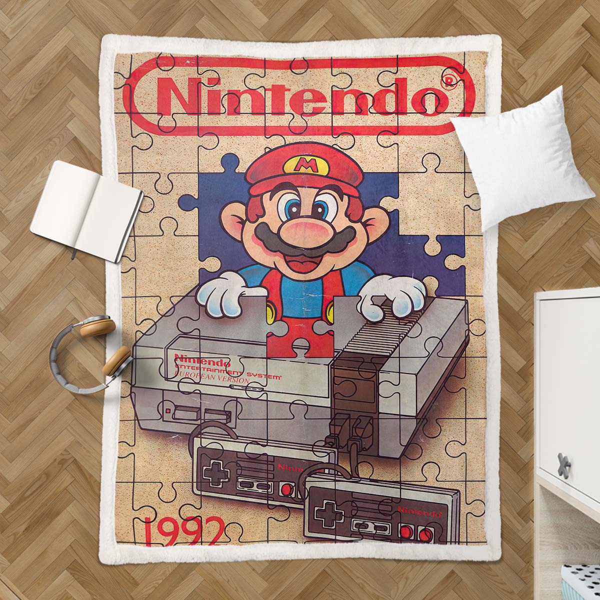 Plaid Super Mario Characters 08 Couverture Plaid Polaire Plaid Canapé – Image 3