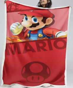 Plaid Super Mario Characters 10 Couverture Plaid Polaire Plaid Canapé