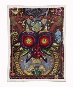 Alternative view of Plaid The Legend Of Zelda 02 Couverture Plaid Polaire Plaid Canapé