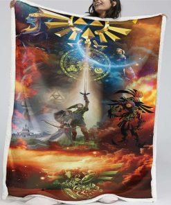 Plaid The Legend Of Zelda 05 Couverture Plaid Polaire Plaid Canapé