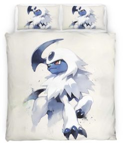 Housse De Couette Absol Pokémon 3 Parure de lit Ensemble De Literie