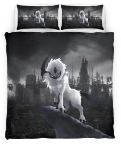 Housse De Couette Absol Pokémon Apocalypse Parure de lit Ensemble De Literie