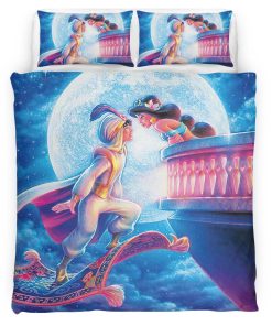 Housse De Couette Aladdin Disney 03 Parure de lit Ensemble De Literie