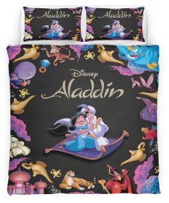 Housse De Couette Aladdin Disney 08 Parure de lit Ensemble De Literie