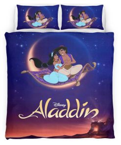 Housse De Couette Aladdin Disney 09 Parure de lit Ensemble De Literie