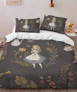 Alternative view of Housse De Couette Alice au pays des merveilles 01 Parure de lit Ensemble De Literie