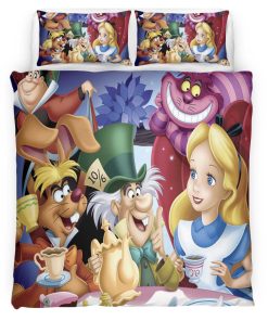 Housse De Couette Alice au pays des merveilles 07 Parure de lit Ensemble De Literie
