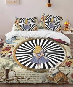 Alternative view of Housse De Couette Alice au pays des merveilles 08 Parure de lit Ensemble De Literie