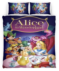 Housse De Couette Alice au pays des merveilles 10 Parure de lit Ensemble De Literie