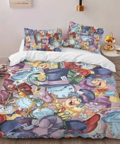 Alternative view of Housse De Couette Alice au pays des merveilles 16 Parure de lit Ensemble De Literie