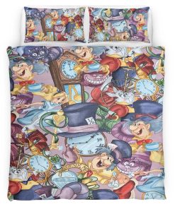 Housse De Couette Alice au pays des merveilles 16 Parure de lit Ensemble De Literie