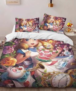 Alternative view of Housse De Couette Alice au pays des merveilles 18 Parure de lit Ensemble De Literie