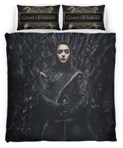 Housse De Couette Arya Stark Maison Stark Game of Thrones Parure de lit Ensemble De Literie