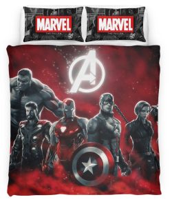 Housse De Couette Avengers Marvel 09 Parure de lit Ensemble De Literie
