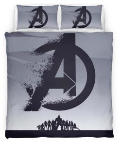 Housse De Couette Avengers Marvel Parure de lit Ensemble De Literie