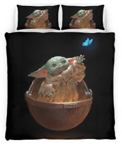 Housse De Couette Bébé Yoda Grogu Star Wars 13 Parure de lit Ensemble De Literie