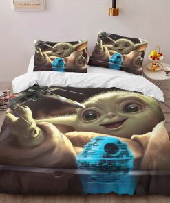 Alternative view of Housse De Couette Bébé Yoda Star Wars 4 Parure de lit Ensemble De Literie
