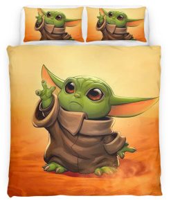Housse De Couette Bébé Yoda Star Wars 5 Parure de lit Ensemble De Literie