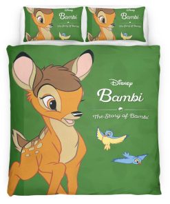 Housse De Couette Bambi – L’histoire de Bambi Parure de lit Ensemble De Literie