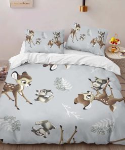 Alternative view of Housse De Couette Bambi & Panpan 06 Parure de lit Ensemble De Literie