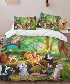 Alternative view of Housse De Couette Bambi & les animaux de la forêt Parure de lit Ensemble De Literie