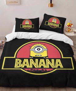 Alternative view of Housse De Couette Minions – Jurassic Park (Banane) Parure de lit Ensemble De Literie