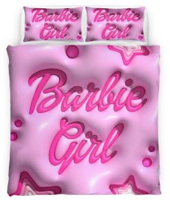 Housse De Couette Barbie 09 Parure de lit Ensemble De Literie