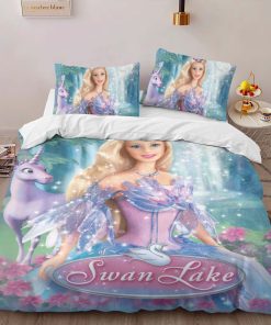 Alternative view of Housse De Couette Barbie – Le Lac des cygnes Parure de lit Ensemble De Literie
