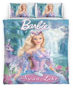 Housse De Couette Barbie – Le Lac des cygnes Parure de lit Ensemble De Literie