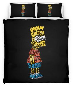 Housse De Couette Bart Simpson – Les Simpson Parure de lit Ensemble De Literie