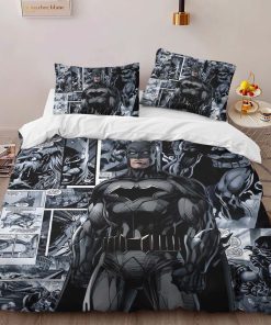 Alternative view of Housse De Couette Batman Comics Gotham City Parure de lit Ensemble De Literie