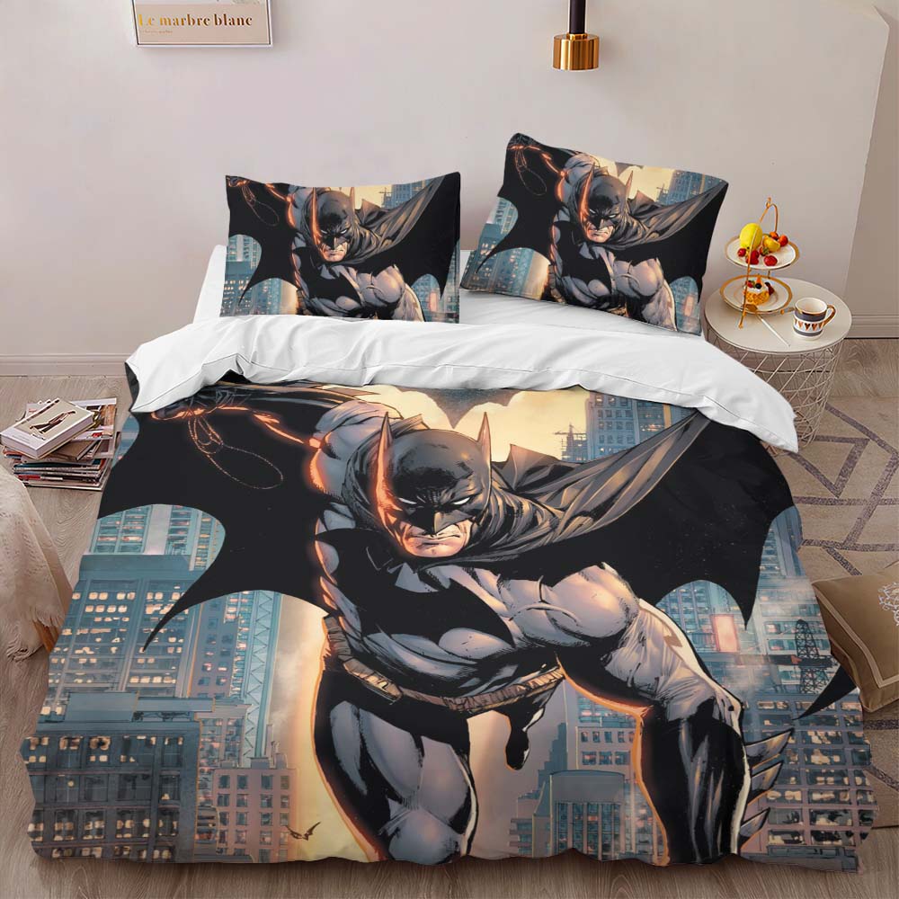 Housse De Couette Batman DC 42 Parure de lit Ensemble De Literie – Image 2