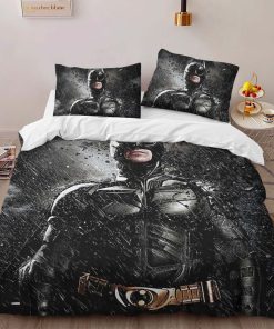 Alternative view of Housse De Couette Batman Dark Night sous la pluie Parure de lit Ensemble De Literie
