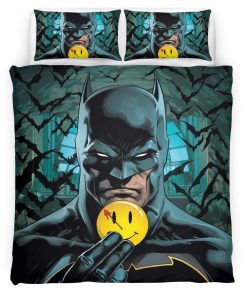 Housse De Couette Batman Happy Pin Parure de lit Ensemble De Literie