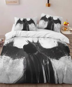Alternative view of Housse De Couette Batman Héros DC Comics Parure de lit Ensemble De Literie