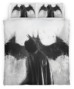 Housse De Couette Batman Héros DC Comics Parure de lit Ensemble De Literie