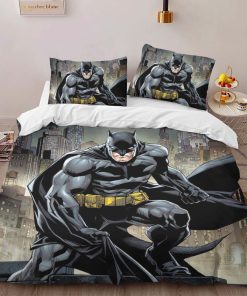 Alternative view of Housse De Couette Batman Héros dans la nuit noire 01 Parure de lit Ensemble De Literie