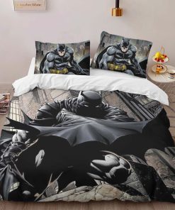Alternative view of Housse De Couette Batman Héros dans la nuit noire 02 Parure de lit Ensemble De Literie