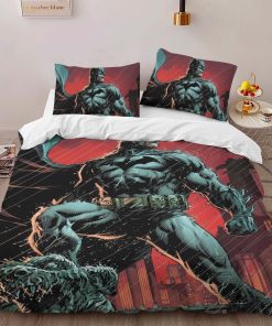 Alternative view of Housse De Couette Batman Héros dans la nuit noire 03 Parure de lit Ensemble De Literie