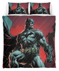 Housse De Couette Batman Héros dans la nuit noire 03 Parure de lit Ensemble De Literie