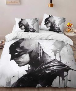 Alternative view of Housse De Couette Batman Héros dans la nuit noire 04 Parure de lit Ensemble De Literie