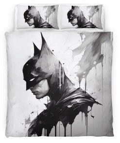 Housse De Couette Batman Héros dans la nuit noire 04 Parure de lit Ensemble De Literie