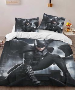 Alternative view of Housse De Couette Batman Héros dans la nuit noire 4 Parure de lit Ensemble De Literie