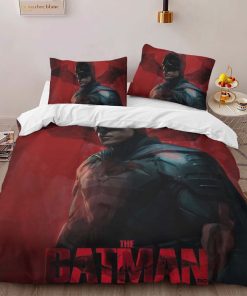 Alternative view of Housse De Couette Batman Héros dans la nuit noire 5 Parure de lit Ensemble De Literie